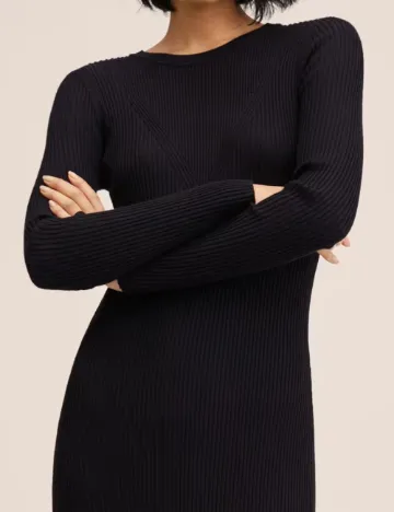 Rochie medie Mango, negru
