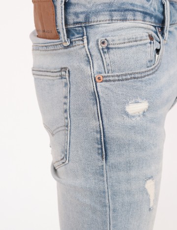 Blugi American Eagle, bleu