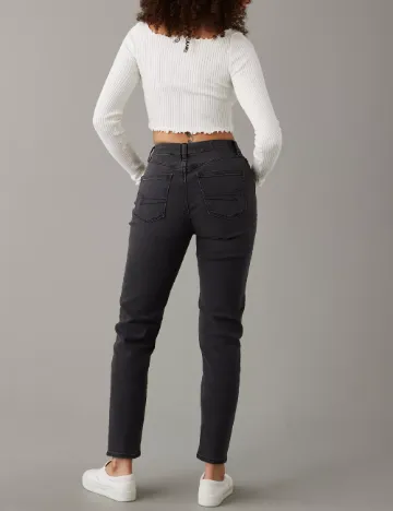 Blugi American Eagle, gri inchis