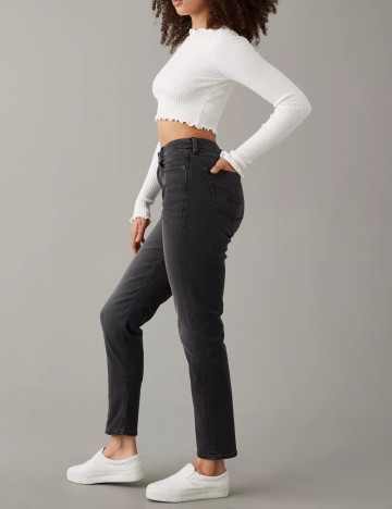 Blugi American Eagle, gri inchis