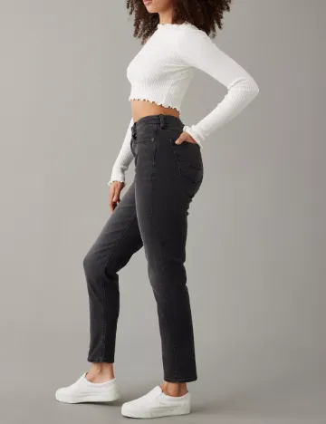 Blugi American Eagle, gri inchis