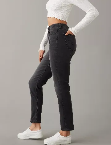 Blugi American Eagle, gri inchis