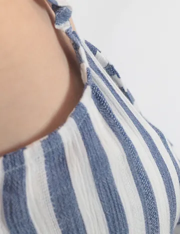 Top American Eagle, alb/albastru
