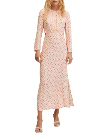 Rochie lunga Mango, corai