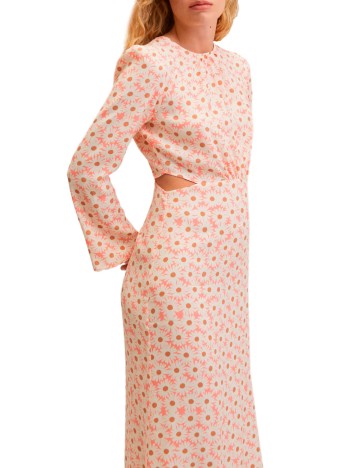 Rochie lunga Mango, corai