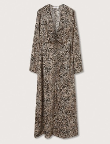 Rochie lunga Mango, animal print
