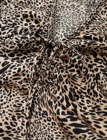 Rochie lunga Mango, animal print