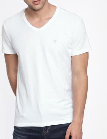 Tricou American Eagle, alb