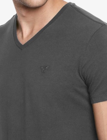Tricou American Eagle, gri