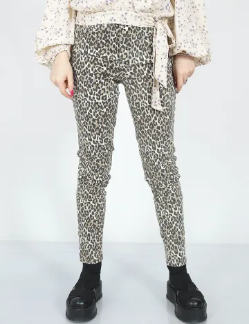 Blugi American Eagle, animal print