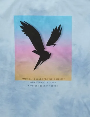 Tricou American Eagle, albastru