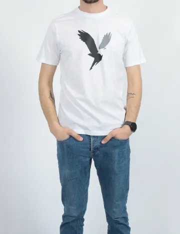 Tricou American Eagle, alb