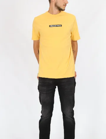 Tricou American Eagle, galben