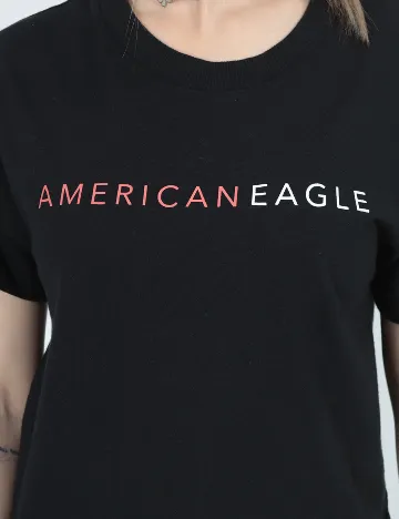 Tricou American Eagle, negru