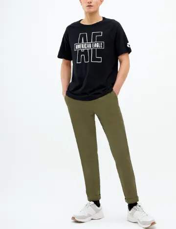 Tricou American Eagle, negru