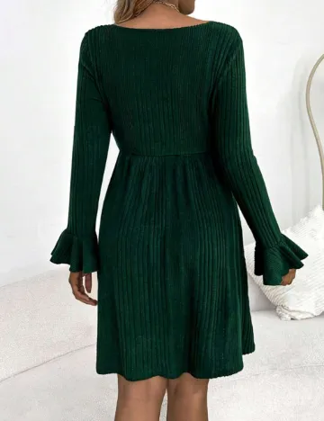 Rochie scurta SHEIN Maternity, verde Verde