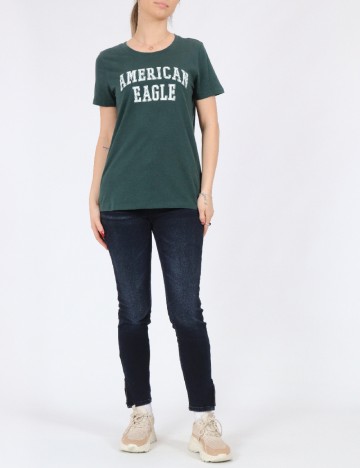 Tricou American Eagle, verde