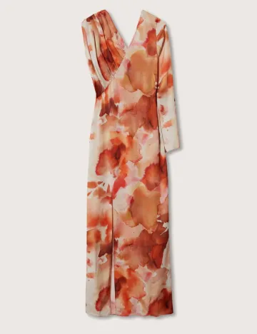 Rochie lunga Mango, mix culori