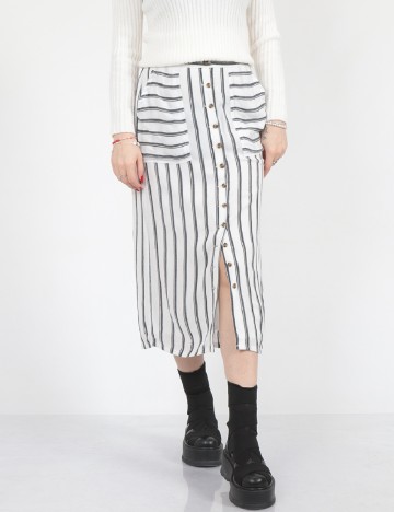 Fusta American Eagle, alb