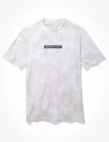 Tricou American Eagle, crem