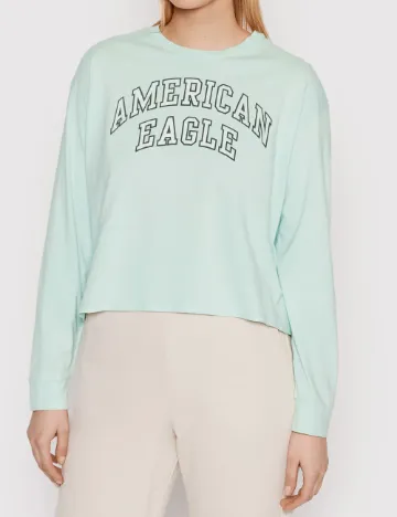 Bluza American Eagle, verde