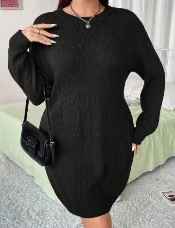 Rochie scurta SHEIN CURVE, negru