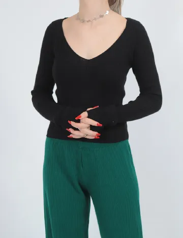 Bluza American Eagle, negru