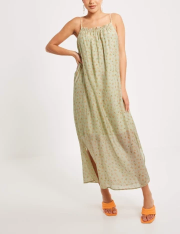 Rochie lunga Object, verde