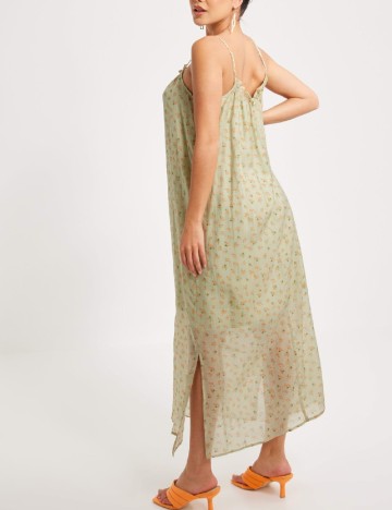 Rochie lunga Object, verde