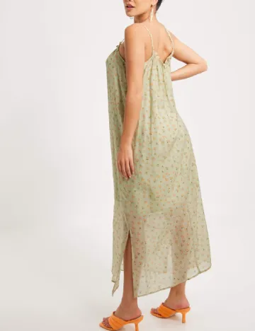 Rochie lunga Object, verde