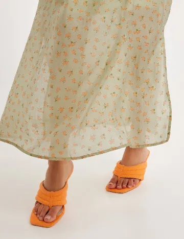 Rochie lunga Object, verde