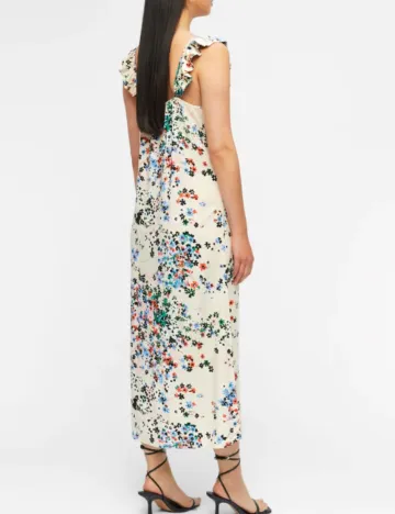 Rochie lunga Object, crem