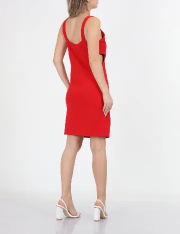 Rochie scurta Vero Moda, rosu