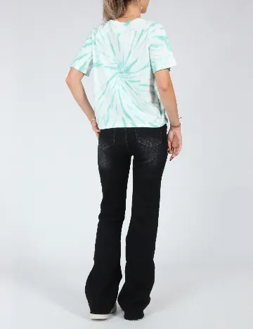 Tricou Oversize American Eagle, turcoaz Verde