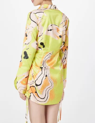 Rochie scurta Something New, galben