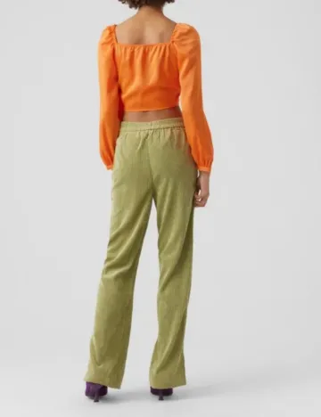 Top Vero Moda, portocaliu