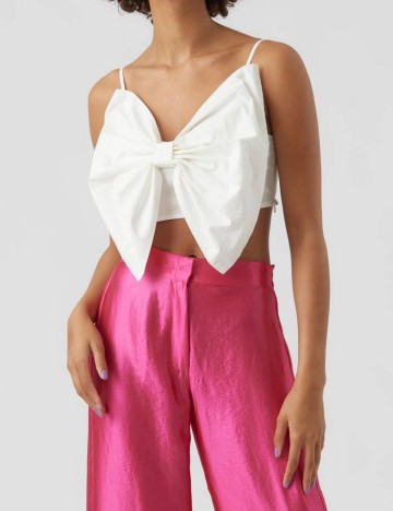 Top Vero Moda, alb