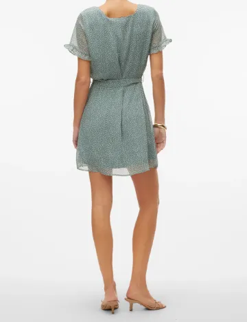 Rochie scurta Vero Moda Curve, verde