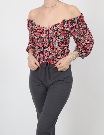 Top Vero Moda, rosu