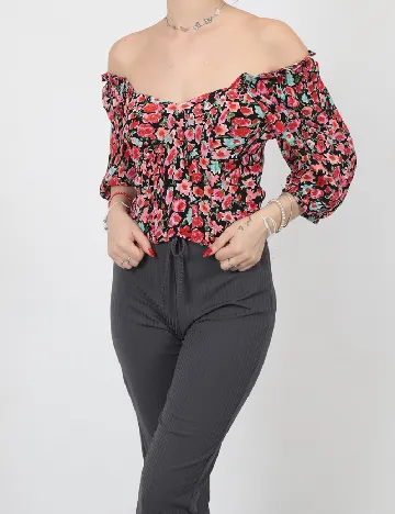 Top Vero Moda, rosu