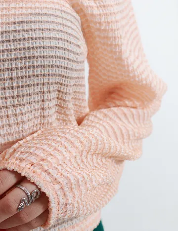 Bluza Pieces, piersica