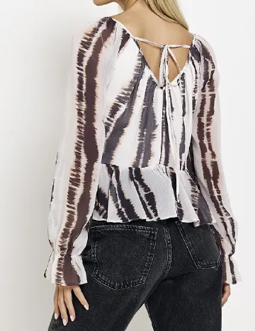Bluza River Island, alb