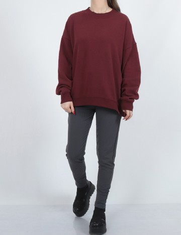 Bluza Oversize American Eagle, visiniu
