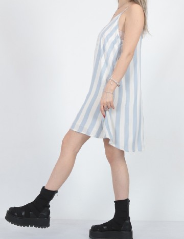 Rochie scurta American Eagle, alb/albastru