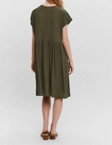 Rochie scurta Vero Moda, verde