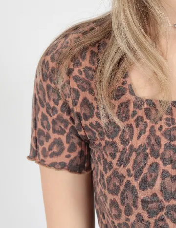 Top American Eagle, animal print
