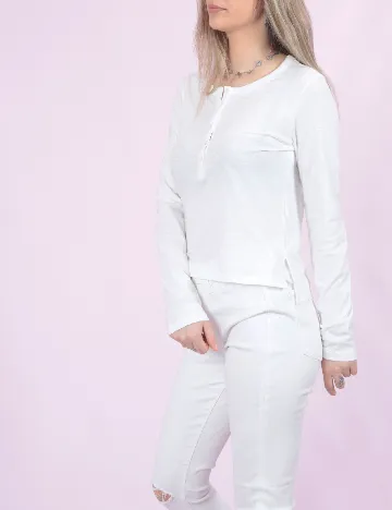 Bluza Aerie, alb