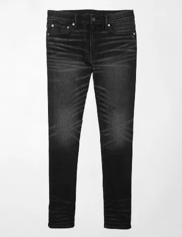Blugi American Eagle, gri inchis