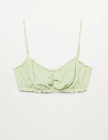 Sutien de baie Mango, verde