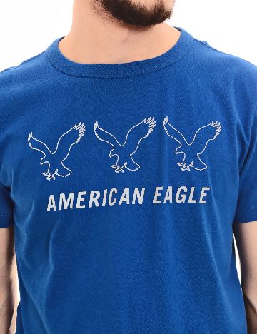 Tricou American Eagle, albastru